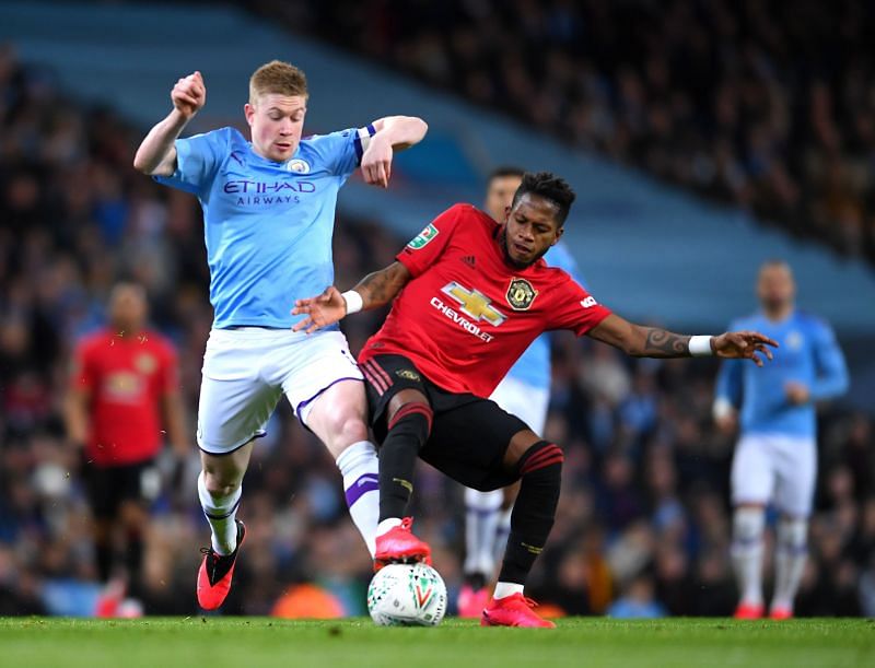 Fred never stopped working in United's midfield